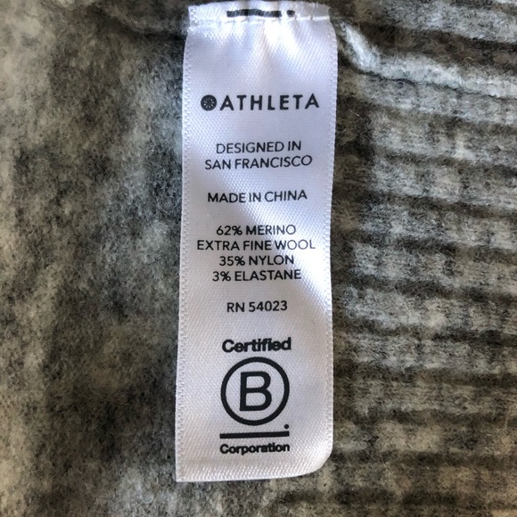 Athleta Wool Blend Sweater, Small - Picture 7 of 8